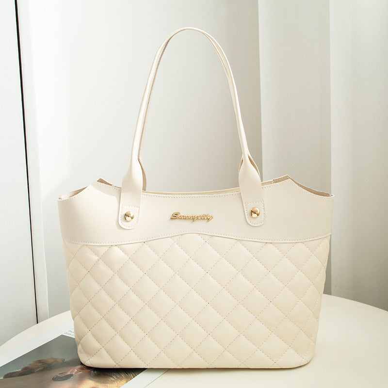 Joanne – Rhombus Handtasche voor Dames met Modieus Karomuster