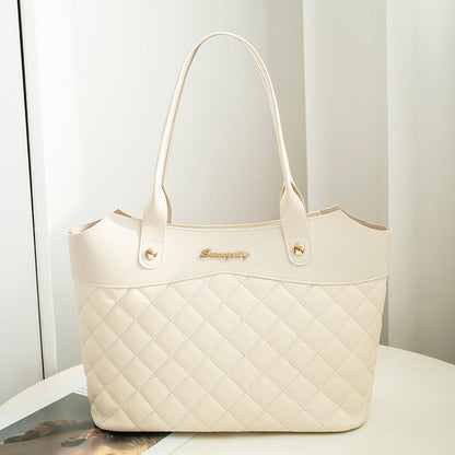 Joanne – Rhombus Handtasche voor Dames met Modieus Karomuster