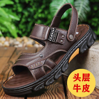 Ray – Comfortabele Heren Sandalen van Vegan Leer