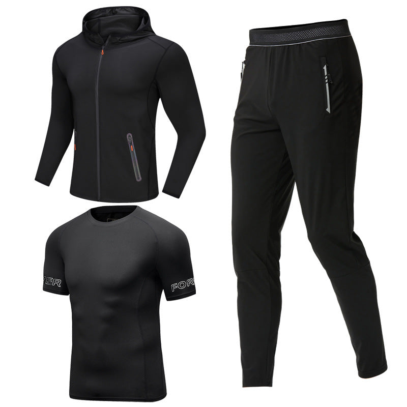 Christian – Sportkleding Fitness Driedelig Set