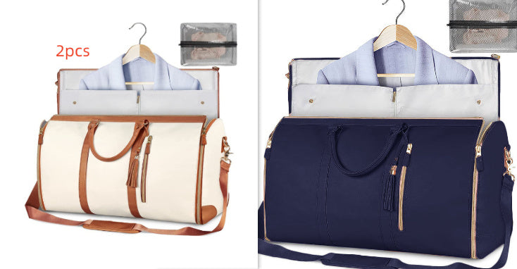 Lauren – Grote Capaciteit Reis-Duffle-Tas voor Vrouwen, Vouwbare Pak Tas, Waterdichte Kleding Tassen