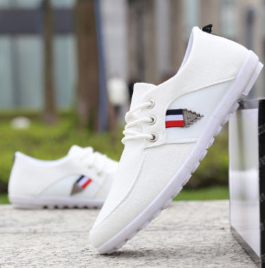 David – Sportieve Heren Canvas Schoenen met Zacht Voetbed