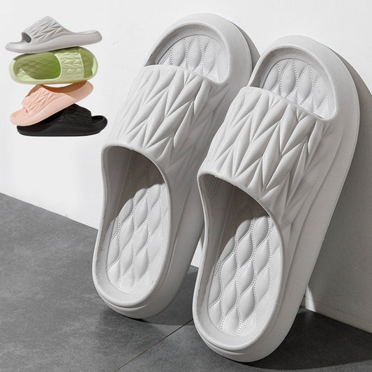 Sharon – Rutschvaste Zomerslippers met Bladstructuur