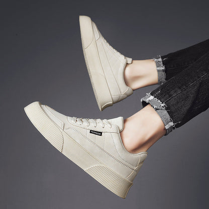 Robbie – Ademend Heren Sneaker met Dikke Zool