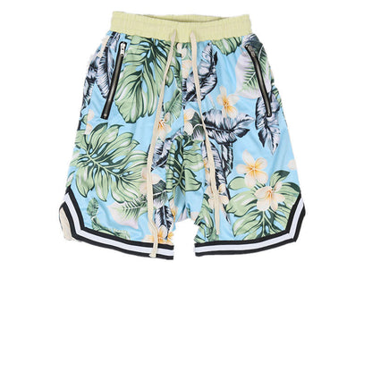 Nick – Hip Hop Heren Strandshorts in Hawaiiaanse Stijl