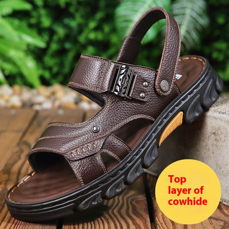 Ray – Comfortabele Heren Sandalen van Vegan Leer