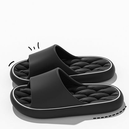 Larry – Rutschvrije Badslippers met Dikke Zool