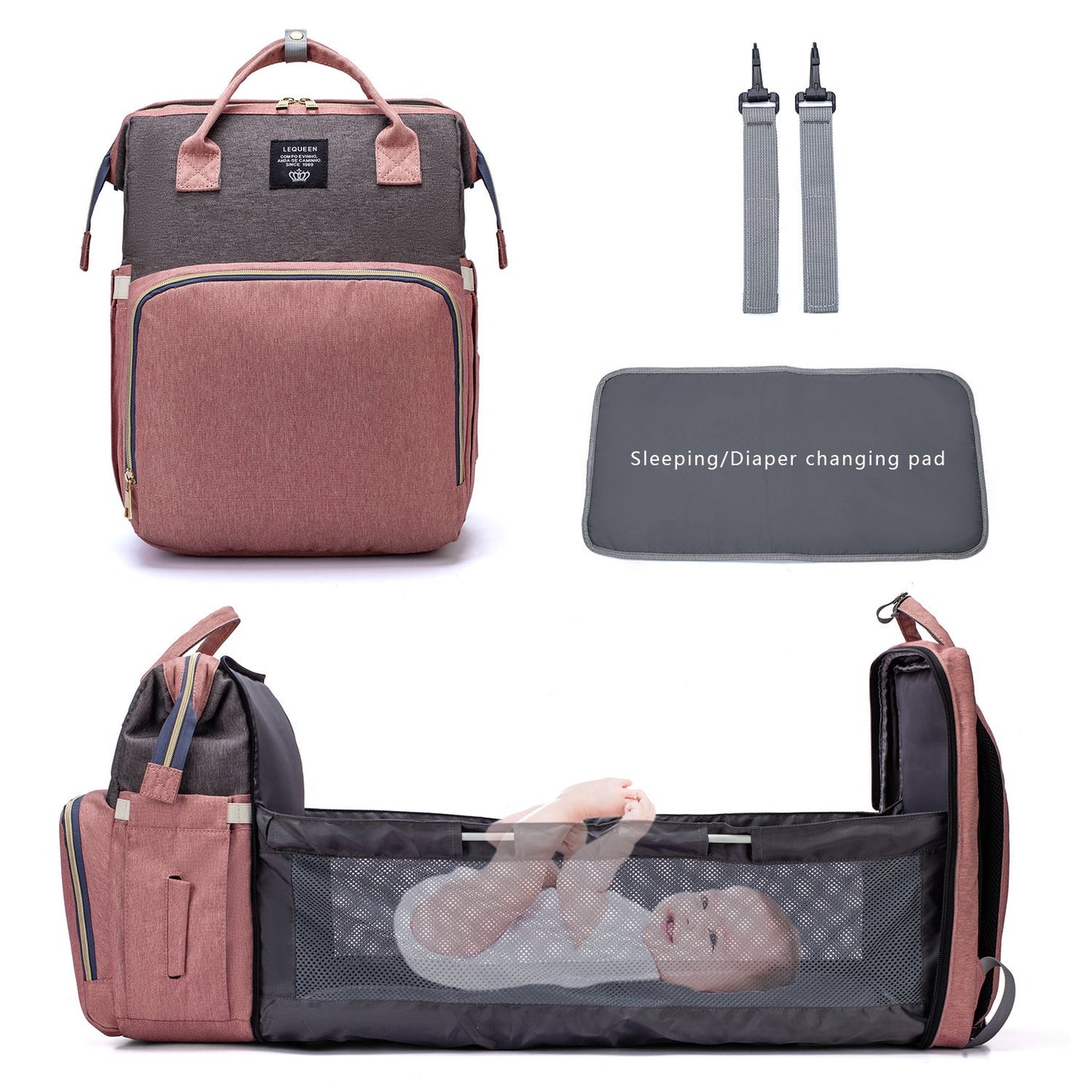 Joy – Grote Capaciteit Luiertas voor Mama's met Modieus Ontwerp