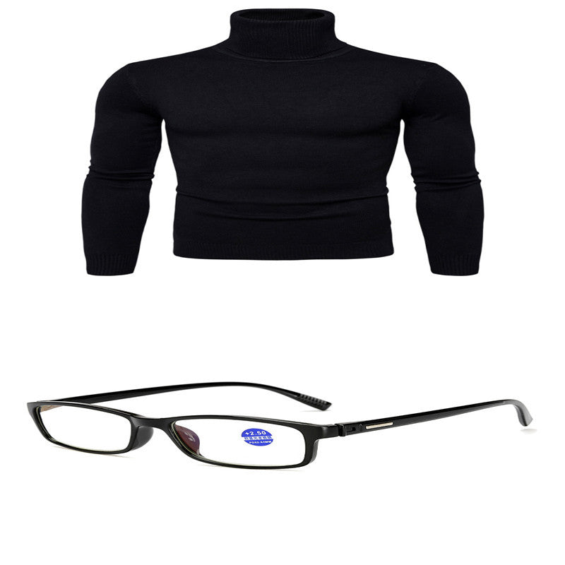 Ron – Thermo-Turtleneck Pullover voor Heren in Effen Designs