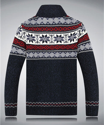 Phil – Warme Fluwelen Cardigan voor Mannen