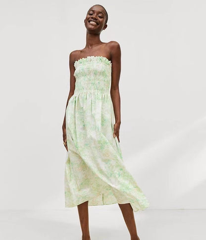 Alison – Frans Jurk met Off-Shoulder en Stretch