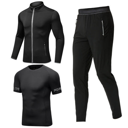 Christian – Sportkleding Fitness Driedelig Set