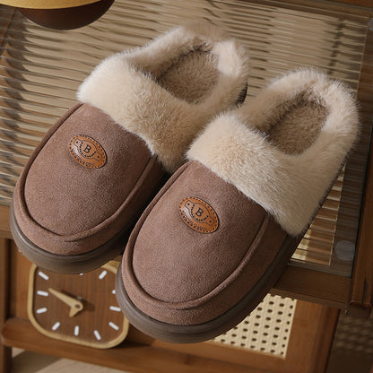 Percy – Warme Heren-Hausschoenen van Premium Vegan Suède