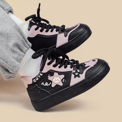 Audrey – Veelzijdige Dames-Sneaker met Hoog Schacht