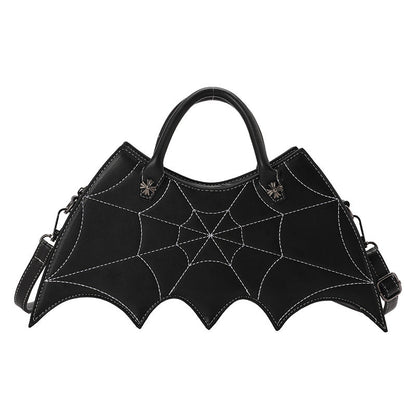 Julie – Schoudertas met Spinweb-Design voor Halloween