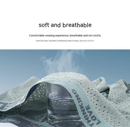 Gregory – Ademend Herenboxershort van IJszijde