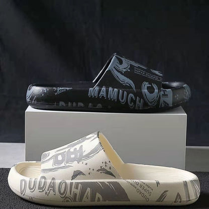 Dan – Dikke Heren Pantoffels met Uniek Ontwerp