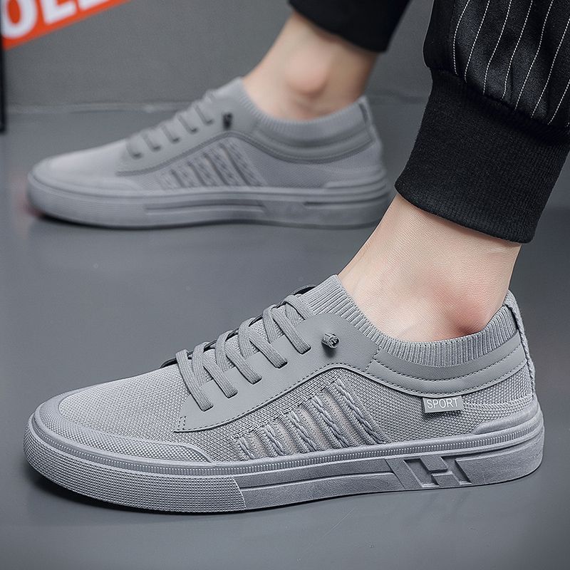Hugh – Casual Vegan Leren Herensneakers