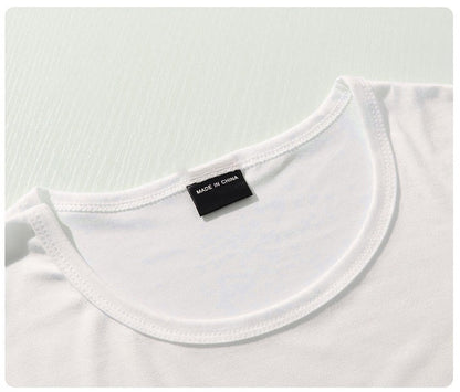 Ashley – Kort T-shirt met Bosberenmotief