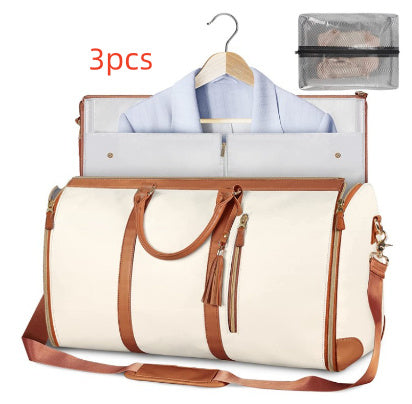 Lauren – Grote Capaciteit Reis-Duffle-Tas voor Vrouwen, Vouwbare Pak Tas, Waterdichte Kleding Tassen