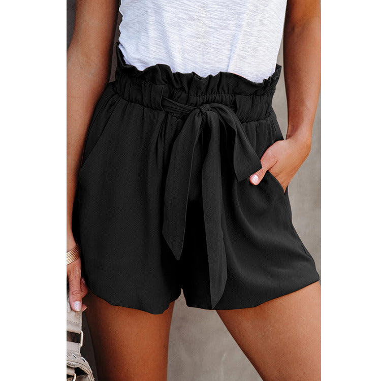 Sue – Casual Hooggetailleerde Shorts