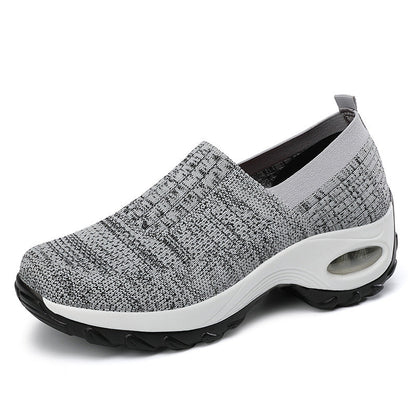 Natalie – Ademend Dames-Sneaker met Luchtkussen en Dikke Zool