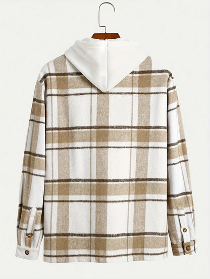 Robbie – Herrenmodehemd mit Stehkragen und dicker Verarbeitung