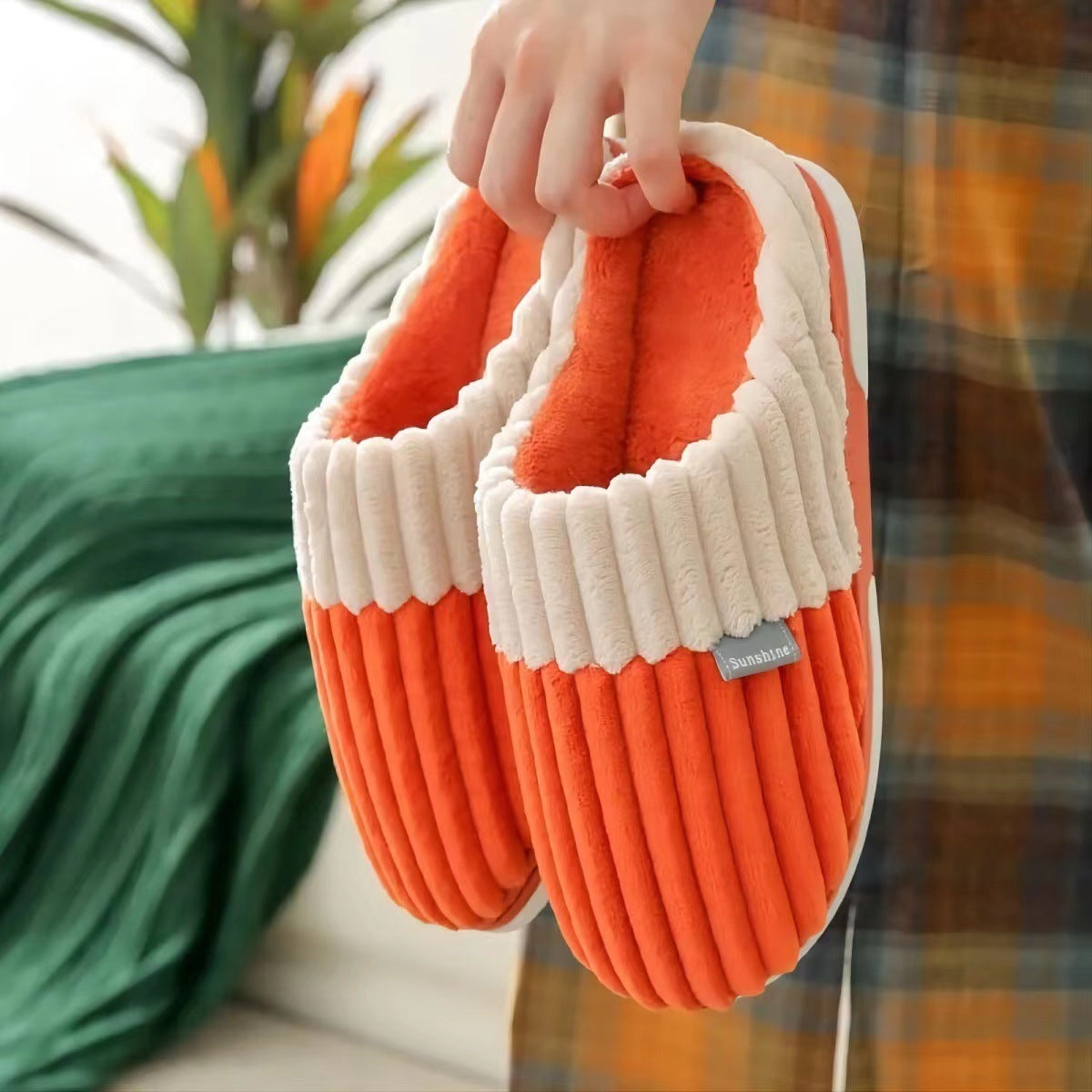 Alice – Unisex Winterpantoffels van Corduroy