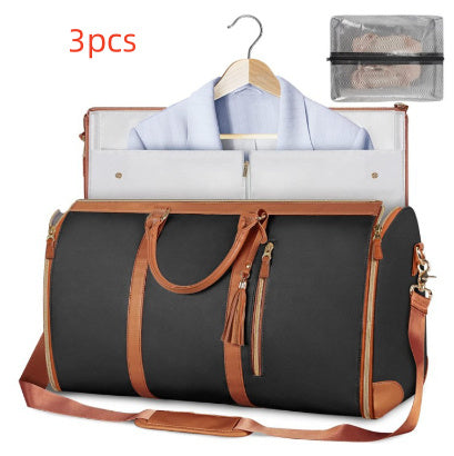Lauren – Grote Capaciteit Reis-Duffle-Tas voor Vrouwen, Vouwbare Pak Tas, Waterdichte Kleding Tassen