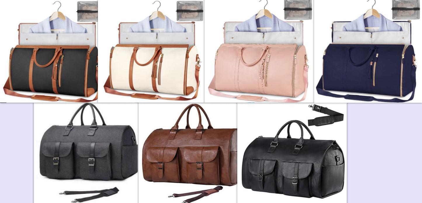 Lauren – Grote Capaciteit Reis-Duffle-Tas voor Vrouwen, Vouwbare Pak Tas, Waterdichte Kleding Tassen