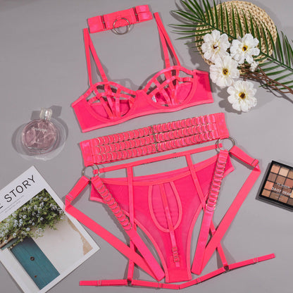 Brenda – Hohlgesnoerd Lingerieset met Borstondersteuning