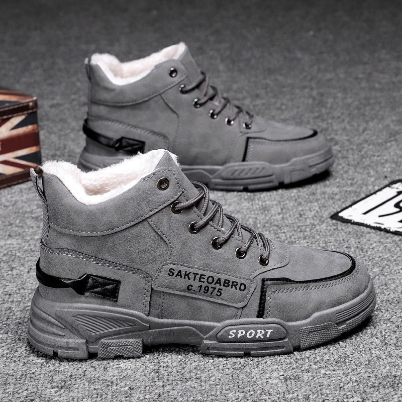 Nicholas – Winterlaarzen met Pluche Voering voor Mannen