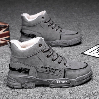 Nicholas – Winterlaarzen met Pluche Voering voor Mannen