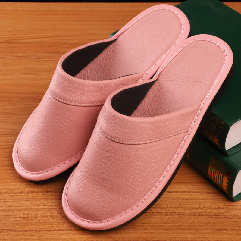 Dawn – Vegan Leren Slippers voor Elk Seizoen