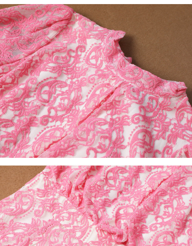 Tanya – Hoogwaardige Rok met Kant en Borduurwerk