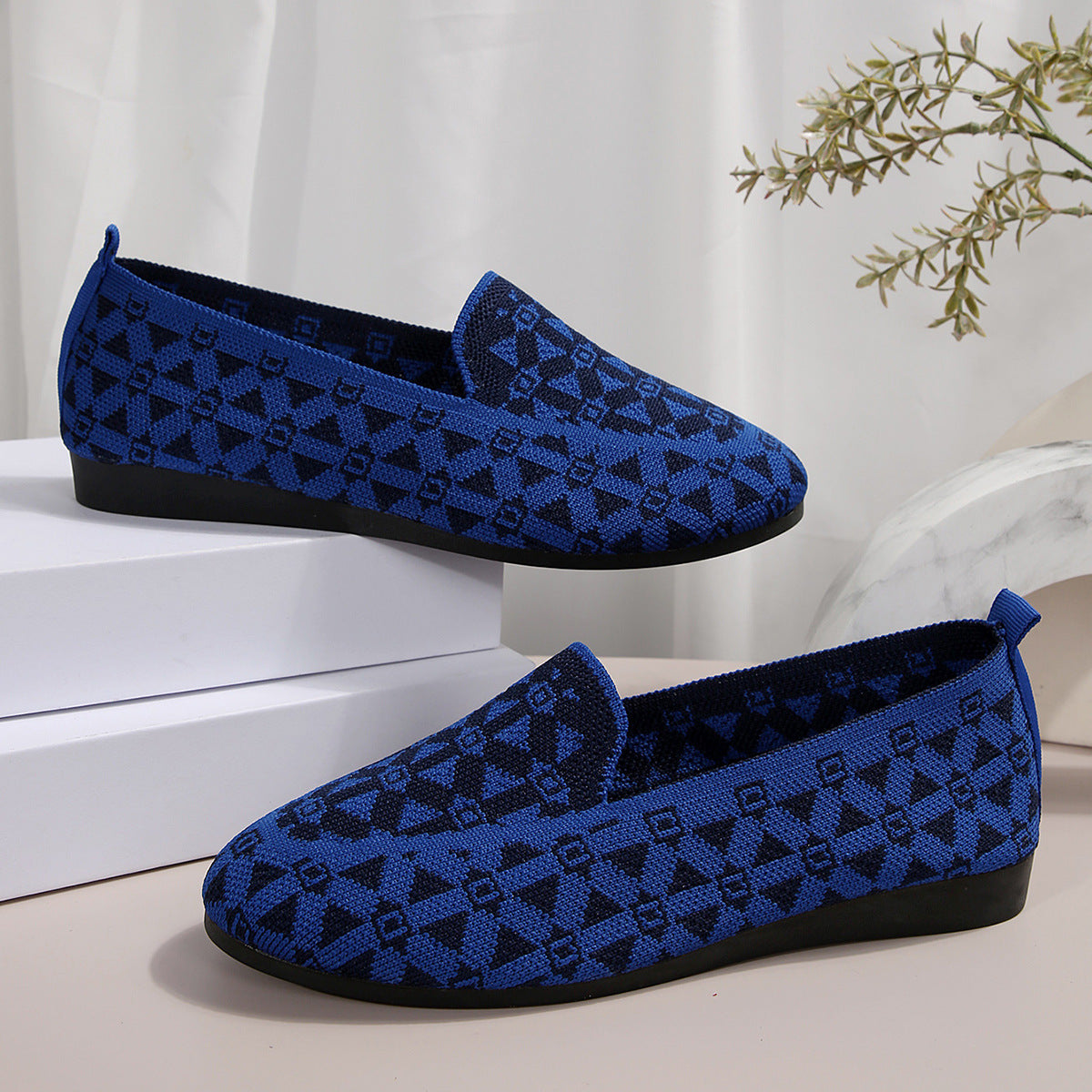 Ruby – Ademend Gebreide Slippers voor Dames
