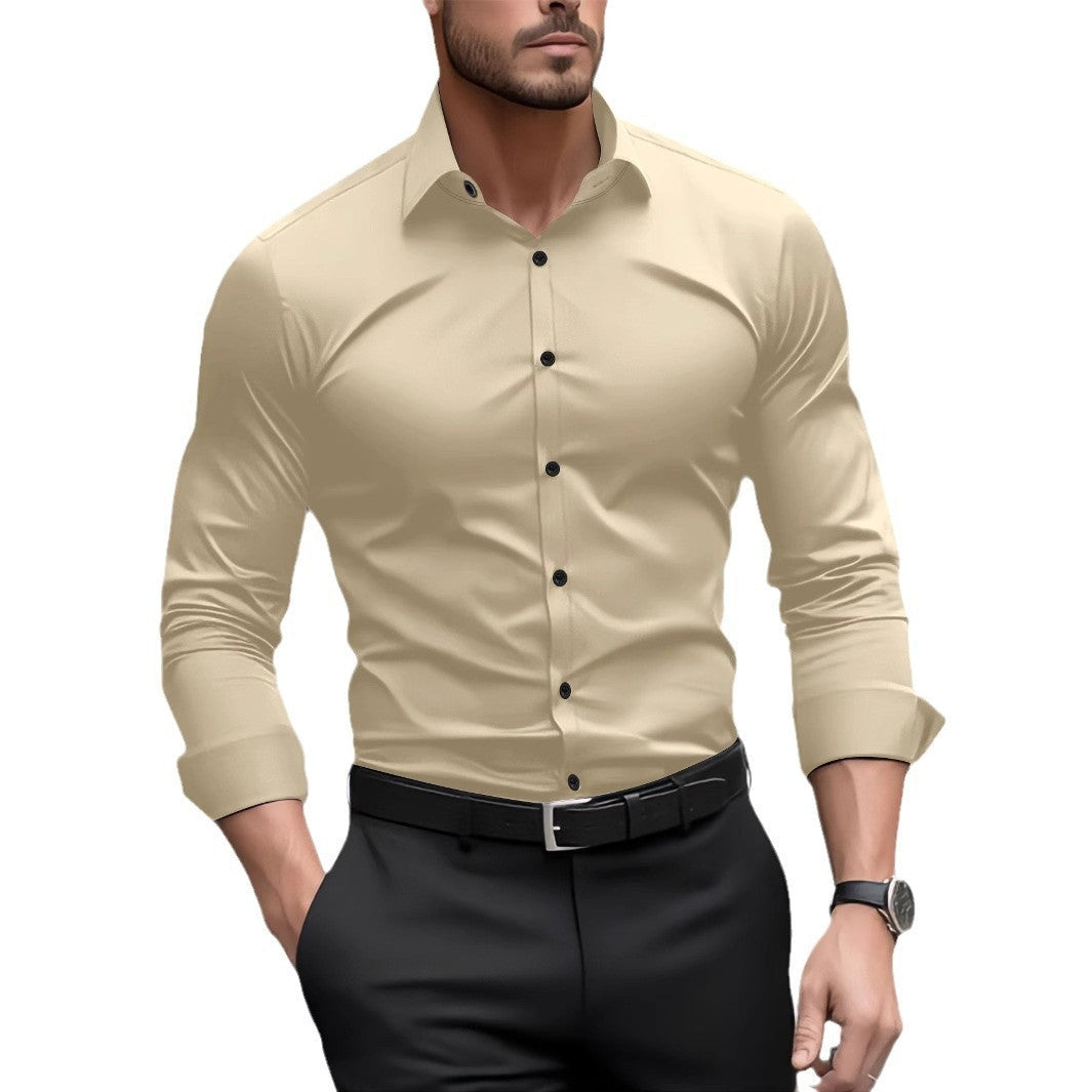 Miles – Lang Business-Casual Overhemd voor Heren