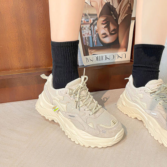 Lily – Retro Sneaker Trend Dames Platform Hardloopschoenen
