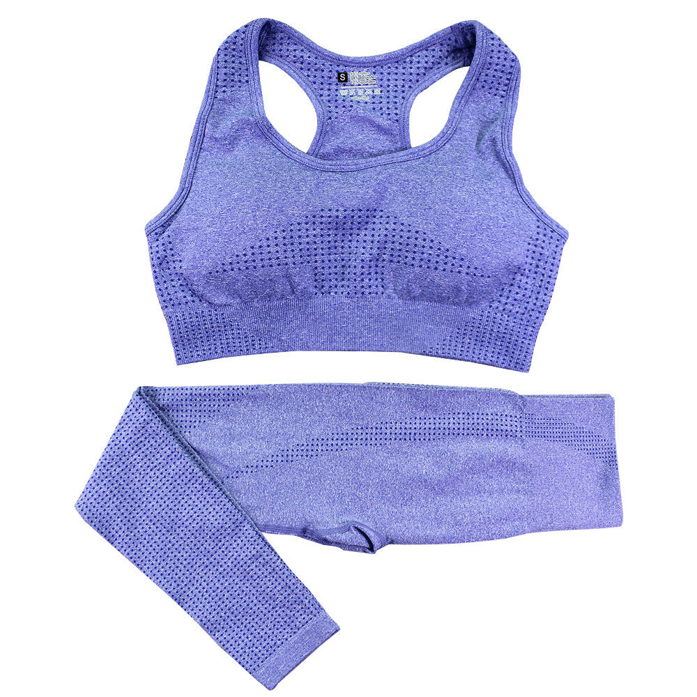 Amy – Naadloos Yoga-Set voor Vrouwen met Hoge Taille Leggings