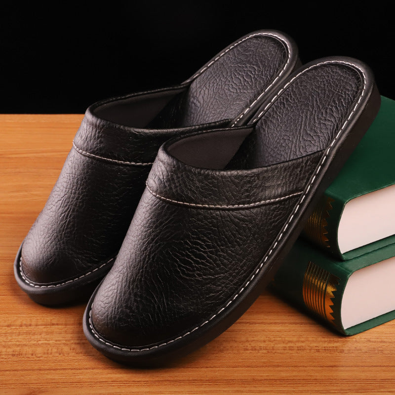 Dawn – Vegan Leren Slippers voor Elk Seizoen