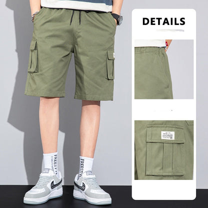 Graham – Luchtige Cargo-Shorts met Koord en Meerdere Zakjes