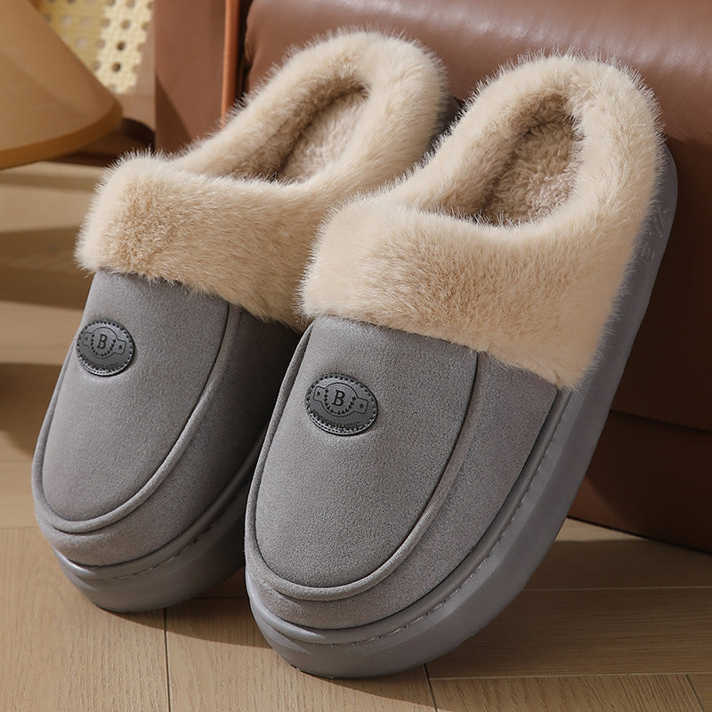 Percy – Warme Heren-Hausschoenen van Premium Vegan Suède