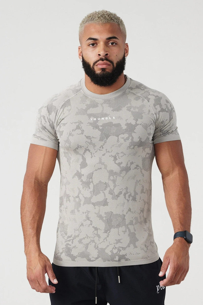 Ashley – Sportief Camouflage T-Shirt voor Mannen