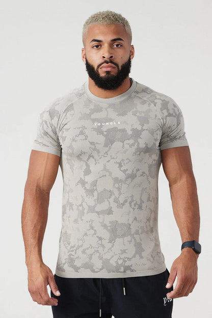 Ashley – Sportief Camouflage T-Shirt voor Mannen