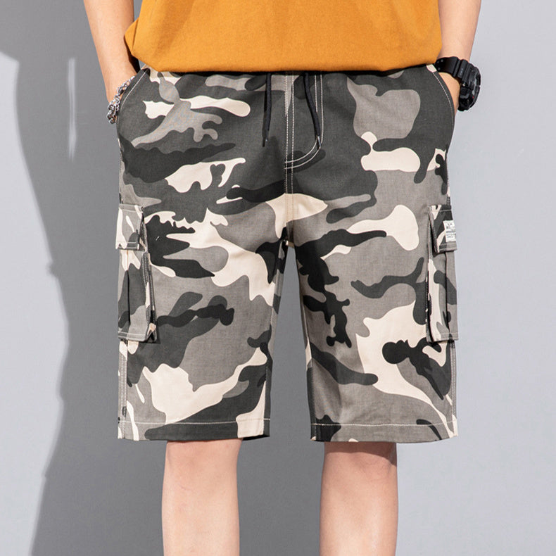 Graham – Luchtige Cargo-Shorts met Koord en Meerdere Zakjes