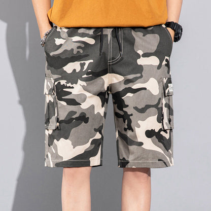 Graham – Luchtige Cargo-Shorts met Koord en Meerdere Zakjes