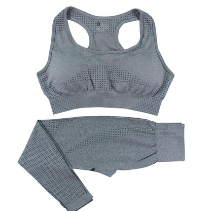 Amy – Naadloos Yoga-Set voor Vrouwen met Hoge Taille Leggings
