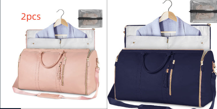 Lauren – Grote Capaciteit Reis-Duffle-Tas voor Vrouwen, Vouwbare Pak Tas, Waterdichte Kleding Tassen