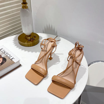 Linda – Stiletto Cutout Riemen Stilettohakken