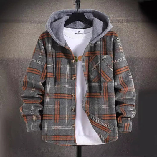 Stephen – Lang Mouw Ruitjesoverhemd voor de Herfst in Casual Stijl